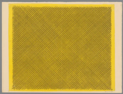 Blad met ruitpatroon by anonymous, print, 1800-1900