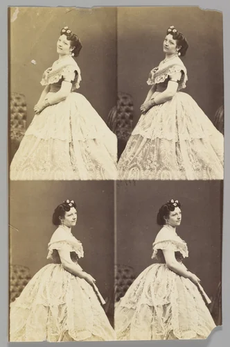 Honoune Keller by André Adolphe-Eugène Disdéri, photograph, 1864-1865