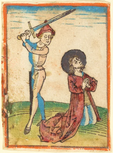 Martyrdom of a Saint by German 15th Century, print, 1480