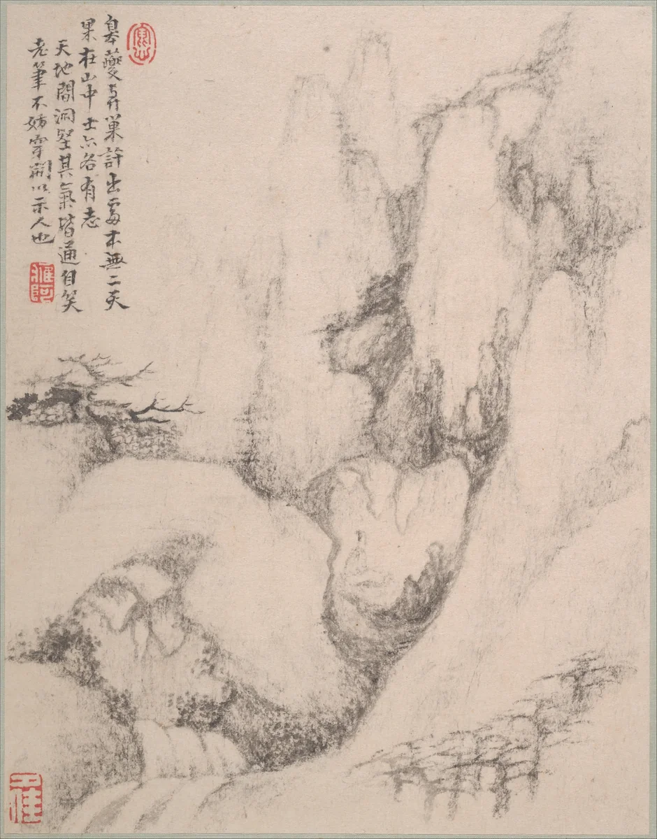 Landscapes by Dai Benxiao, painting, 1667-1693