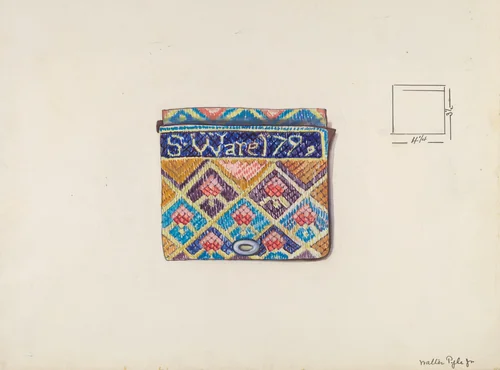 Purse by Walter Pyle, index of american design, 1936