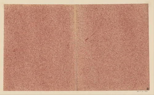 Rood gespikkeld papier by anonymous, other, 1750-1900