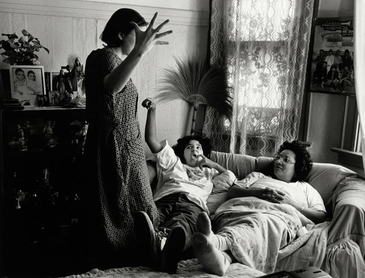 Yvette's Family, no. 3 by Nancy Andrews, photograph, 1993