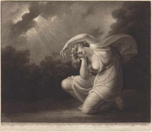 Clytie by Valentine Green
Maria Cosway, print, 1785