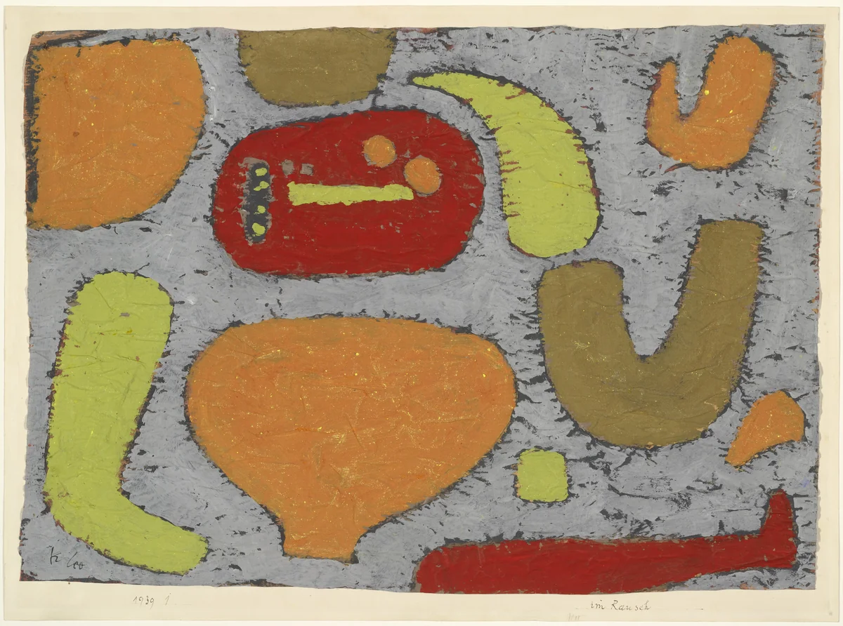 Intoxication (Im Rausch) by Paul Klee, drawing, 1939