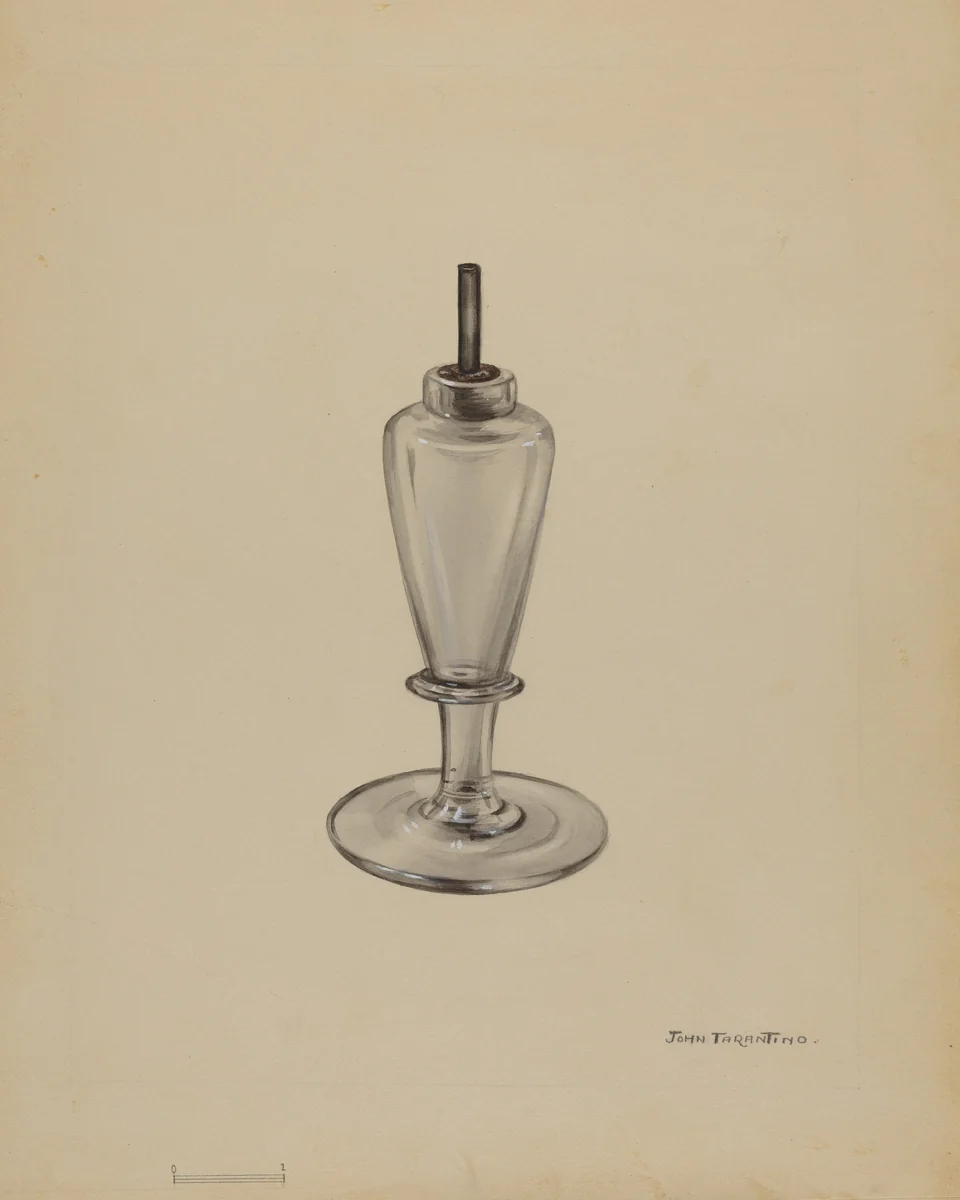 Spark Lamp by John Tarantino, index of american design, 1936