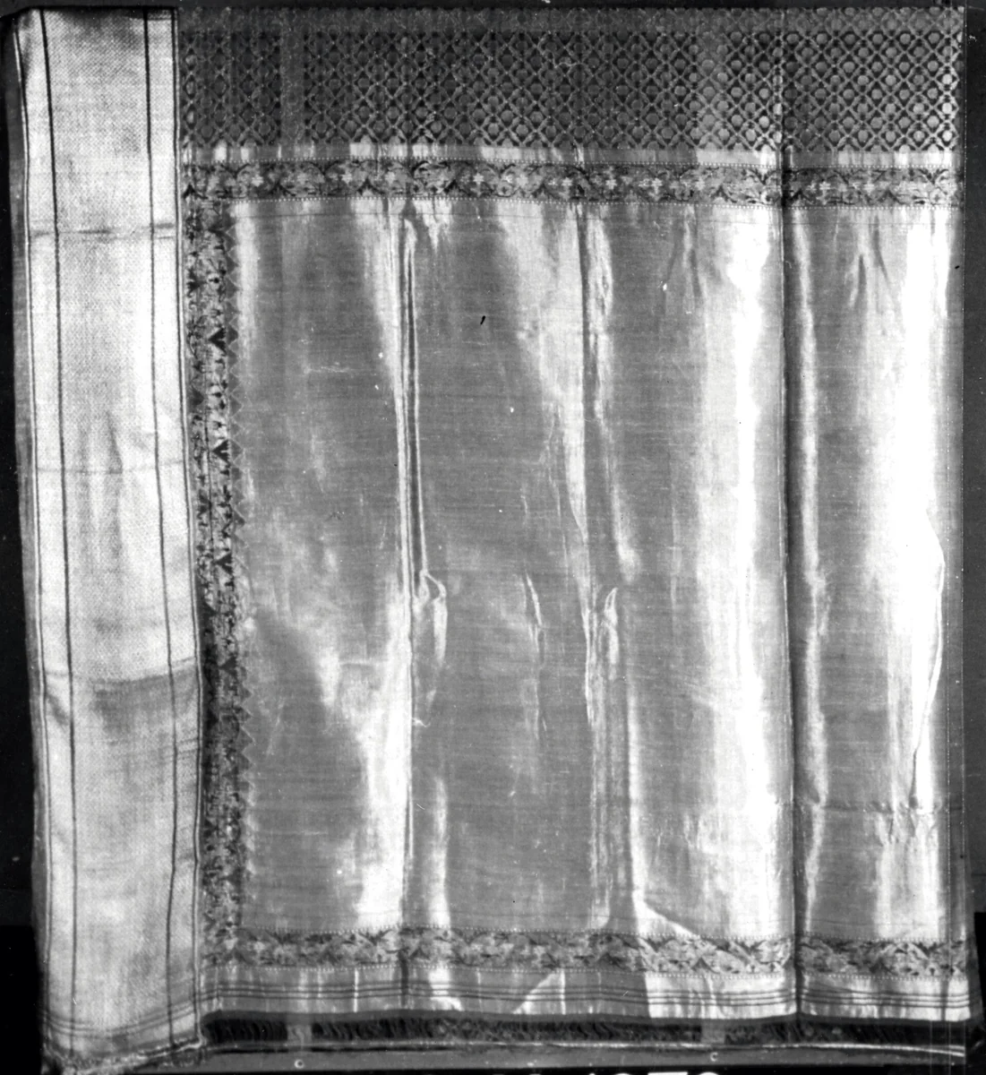 Sari by India, textile, 1701-1900