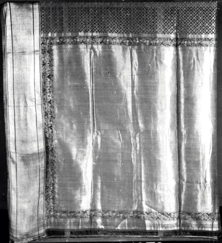 Sari by India, textile, 1701-1900