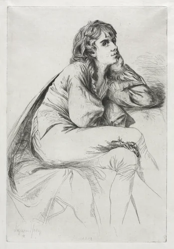 Thomas Haden of Derby by Francis Seymour-Haden, print, 1864