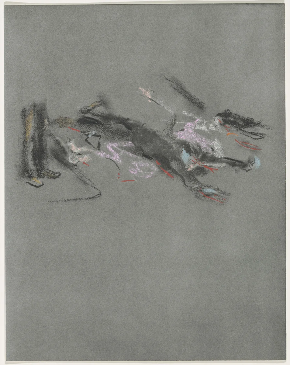 Plate (page 235) from Mille Regrets (A Thousand Regrets) by Christian Bérard, illustrated book, 1947