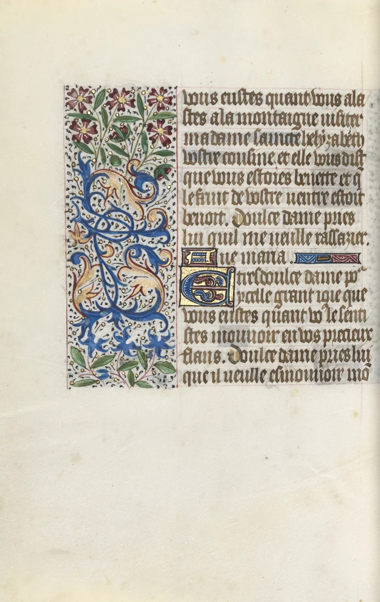Book of Hours (Use of Rouen): fol. 147v by Master of the Geneva Latini, book, 1465-1475
