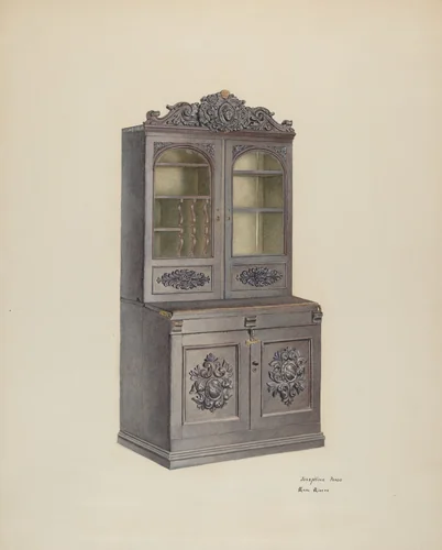 Secretary by Josephine Prado; Rosa Rivero, index of american design, 1939