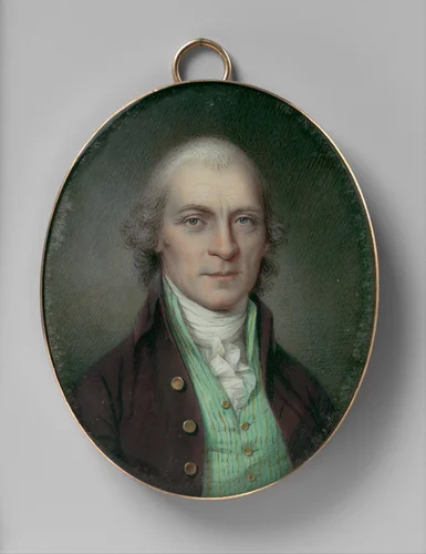 Richard Thomas III by James Peale, artwork, 1796