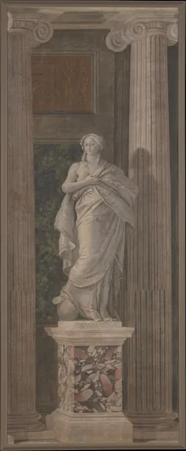 Allegorical Figure Representing Grammar by Giovanni Battista Tiepolo, painting, 1760