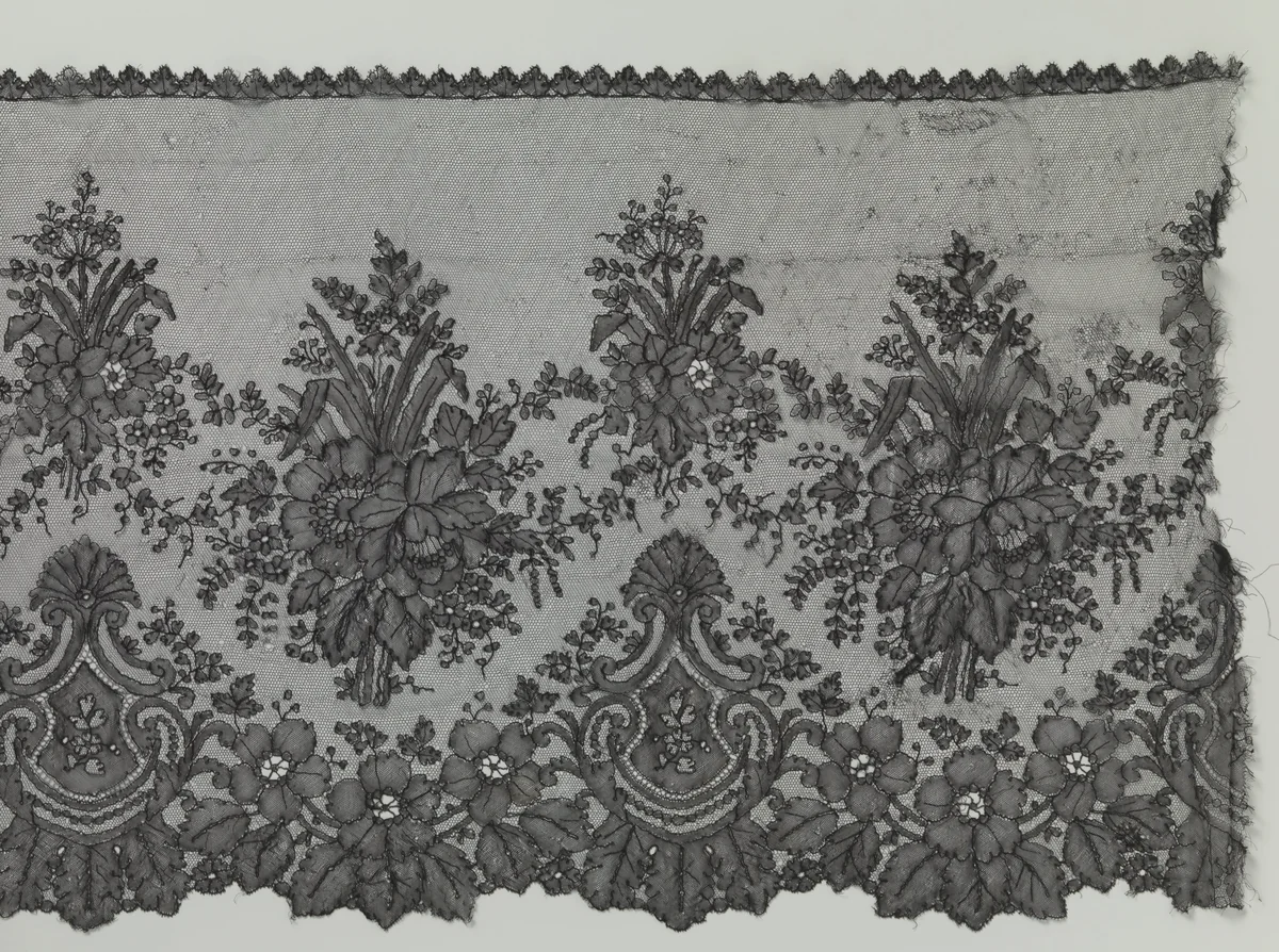 Japonstrook van kloskant met de schildvormige medaillons by anonymous, other, 1850