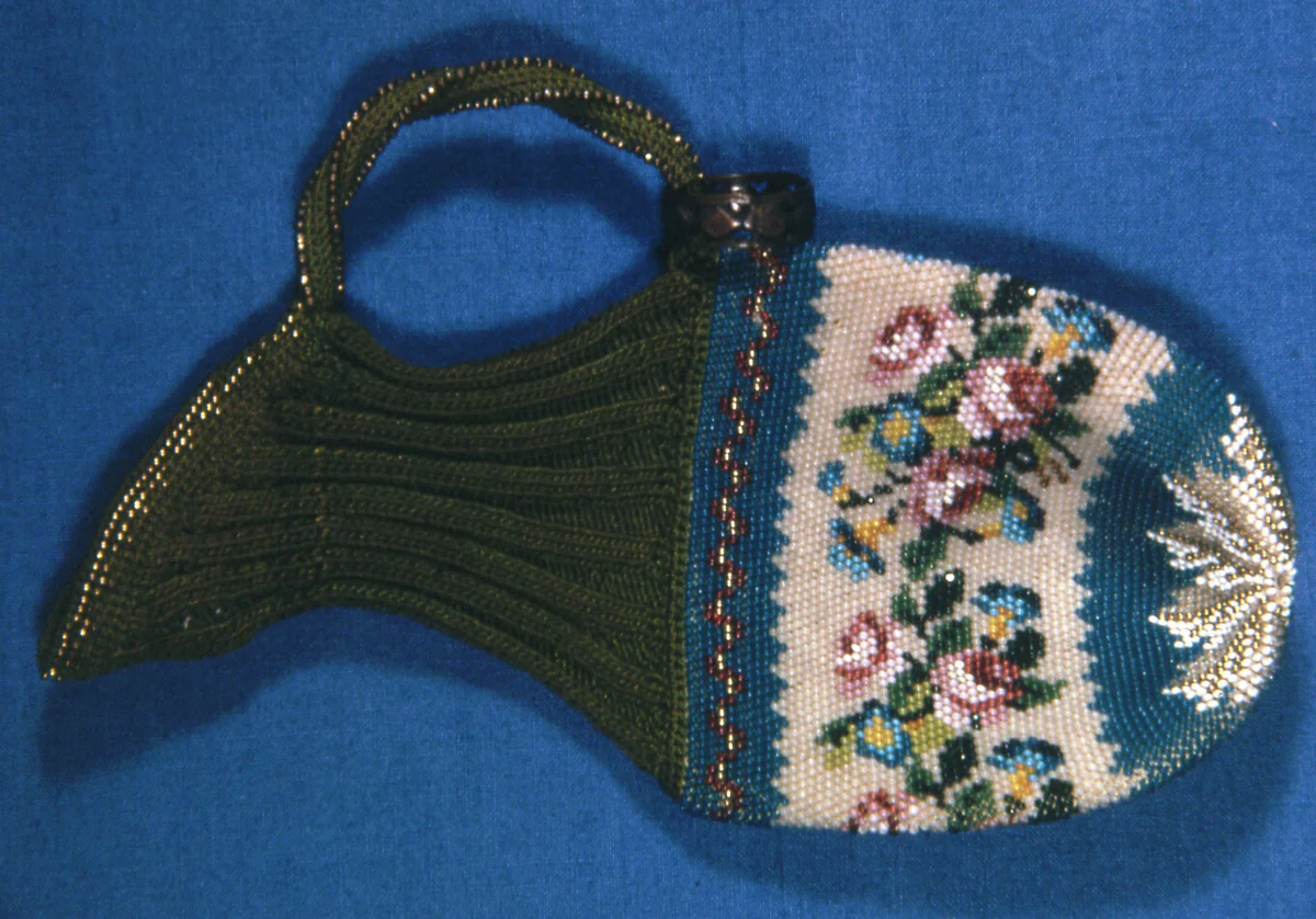 Bag by France, textile, 1801-1900