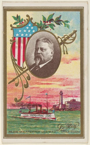 Major General Fitzhugh Lee, U.S. Volunteers, from the "Generals" series (T63), issued by LeRoy Little Cigars by LeRoy Little Cigars, print, 1898-1901