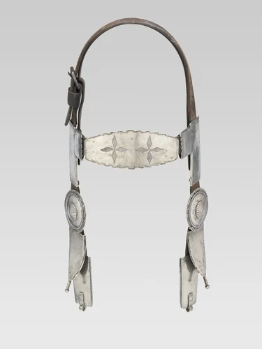 Horse Headstall by Navajo, other, 1870-1880