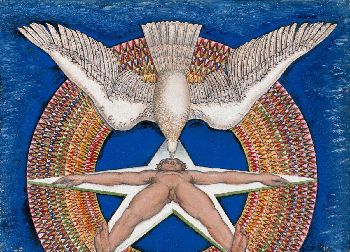 Holy Spirit by John Storrs, painting, 1945