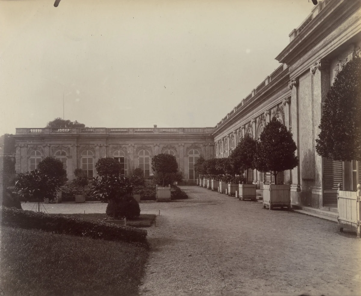 Grand Trianon by Eugène Atget, photograph, 1906
