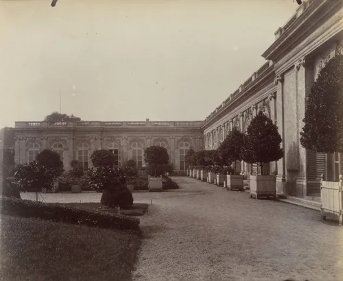 Grand Trianon by Eugène Atget, photograph, 1906