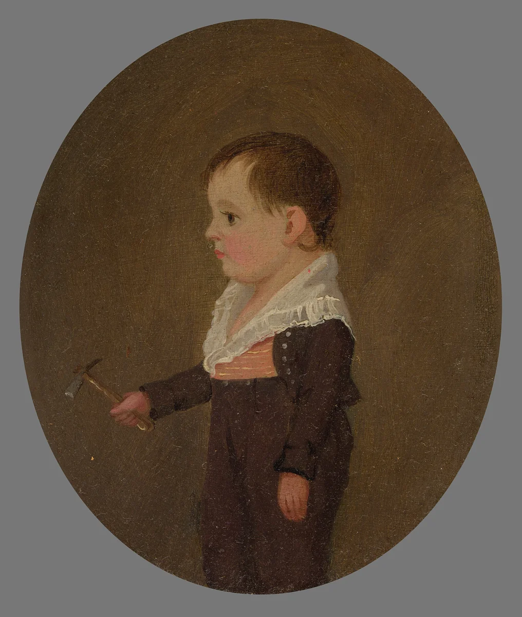 Master Schaum by Jacob Eichholtz, painting, 1808-1810
