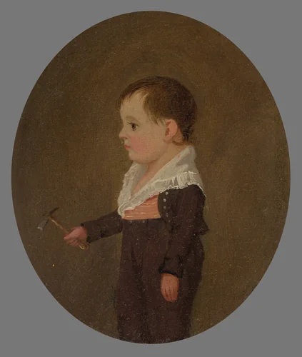 Master Schaum by Jacob Eichholtz, painting, 1808-1810