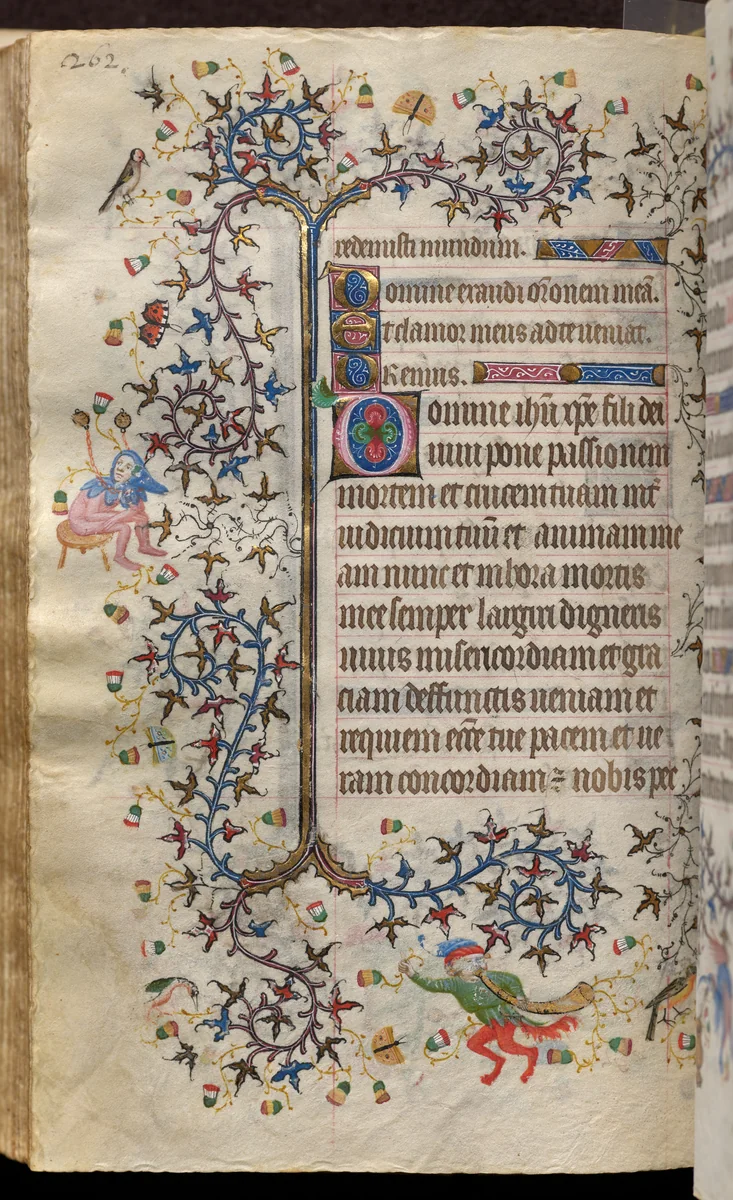 Hours of Charles the Noble, King of Navarre (1361-1425): fol. 131vr, Text by Master of the Brussels Initials and Associates, book, 1400-1410