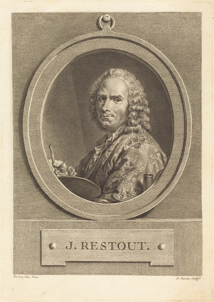 Jean Restout by Jean Charles Levasseur
Jean Bernard Restout, print, 1734-1816