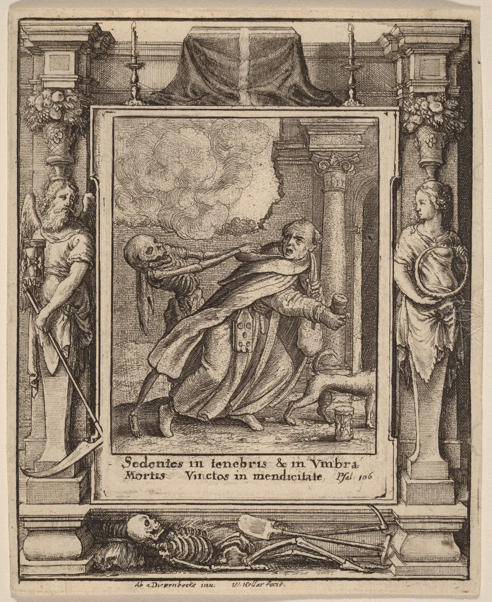 Monk by Wenceslaus Hollar
Hans Holbein the Younger
Abraham van Diepenbeeck, print, 1651