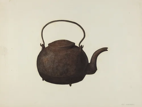 Tea Kettle by Fred Hassebrock, index of american design, 1940
