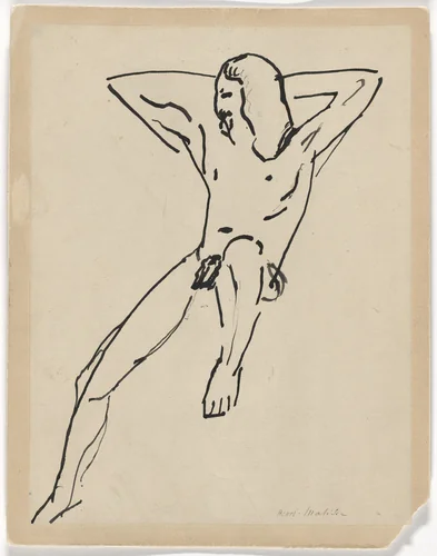 Untitled by Henri Matisse, drawing, 1908