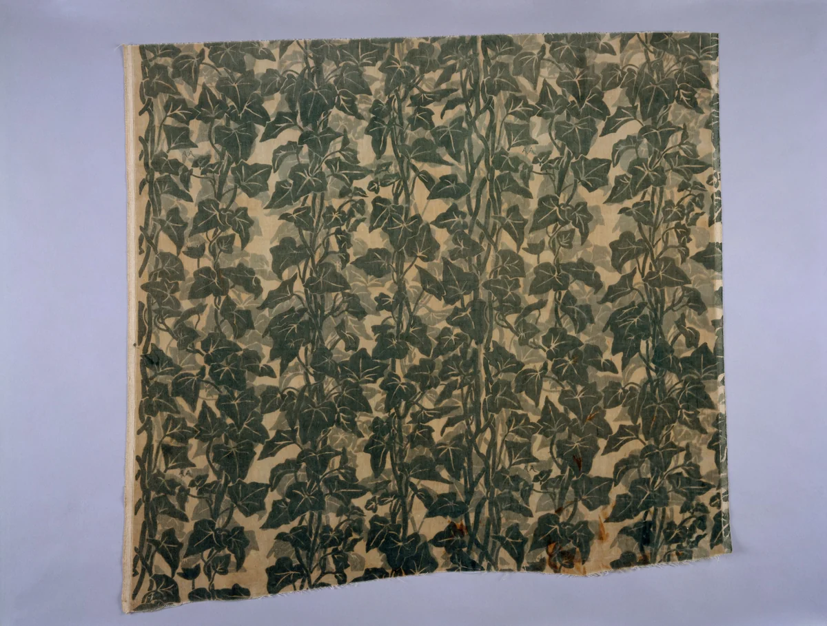 Ivy textile by Associated Artists, artwork, 1883-1900