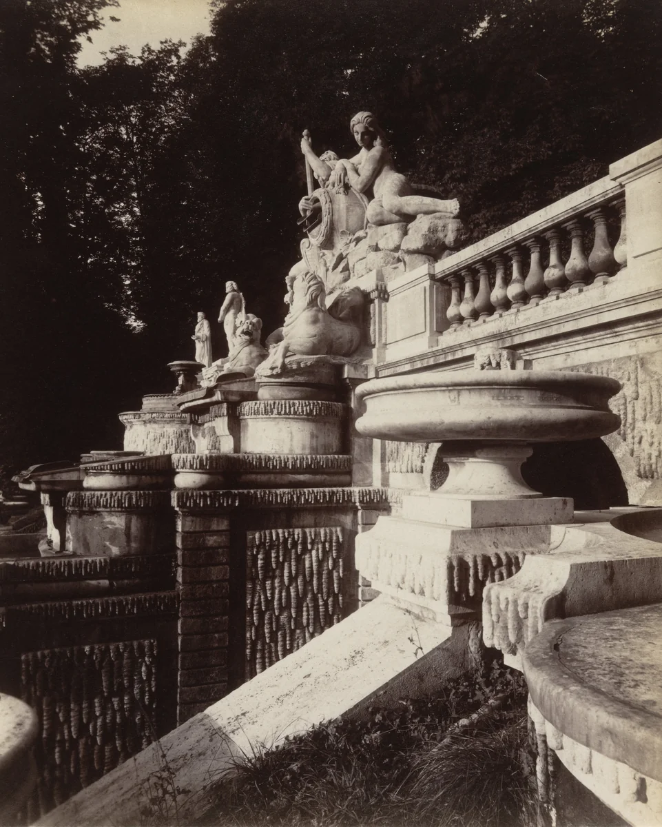 Saint-Cloud by Eugène Atget, photograph, 1923