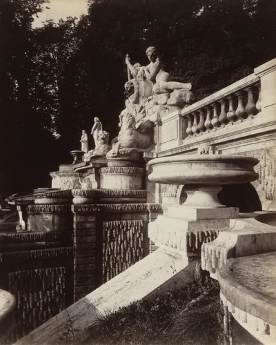 Saint-Cloud by Eugène Atget, photograph, 1923