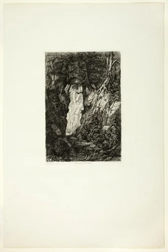 Environs of Metz by Charles-André Malardot, print, 1867