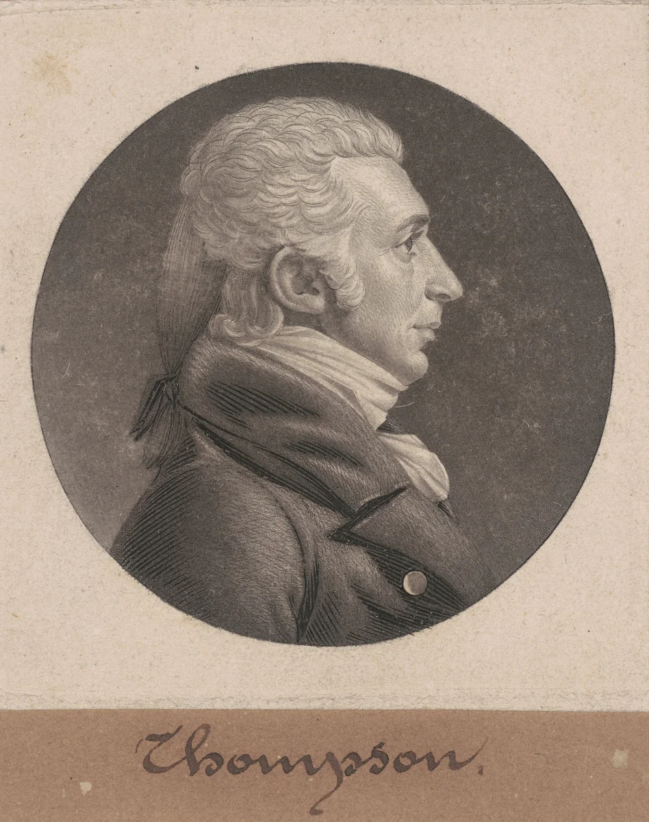 Samuel Hunt, Jr. by Charles B. J. Févret de Saint-Mémin, print, 1800-1810