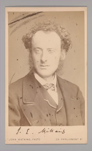 [John Everett Millais] by John and Charles Watkins, photograph, 1860-1869