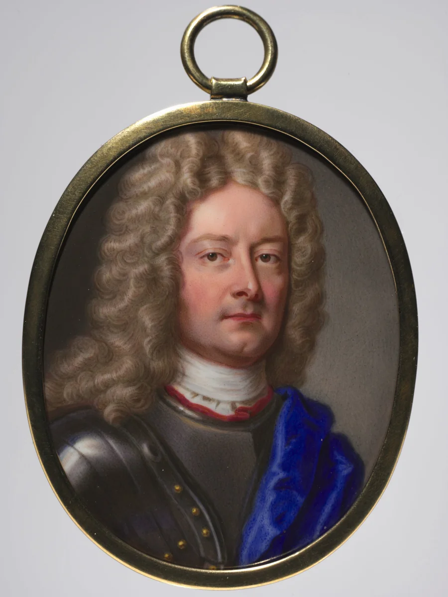 Portrait of John Churchill, 1st Duke of Marlborough by Christian Friedrich Zincke, painting, 1715