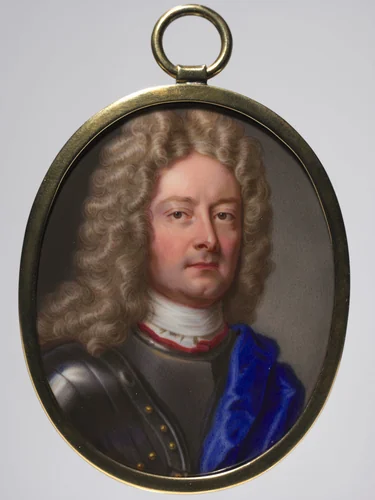 Portrait of John Churchill, 1st Duke of Marlborough by Christian Friedrich Zincke, painting, 1715