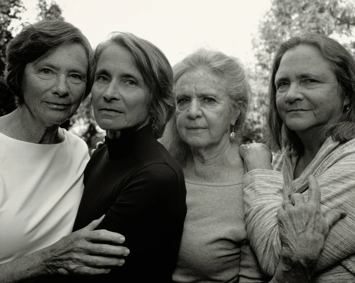 The Brown Sisters by Nicholas Nixon, photograph, 2021