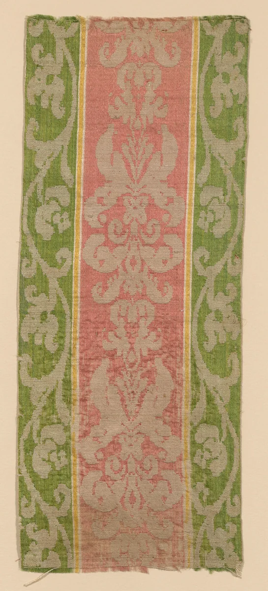 Fragment by Netherlands, textile, 1601-1700