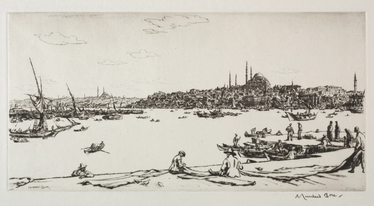 Constantinople by Muirhead Bone, print