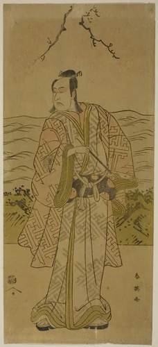 The Actor Ichikawa Omezo I by Katsukawa Shun'ei (勝川春英), print, 1790-1799