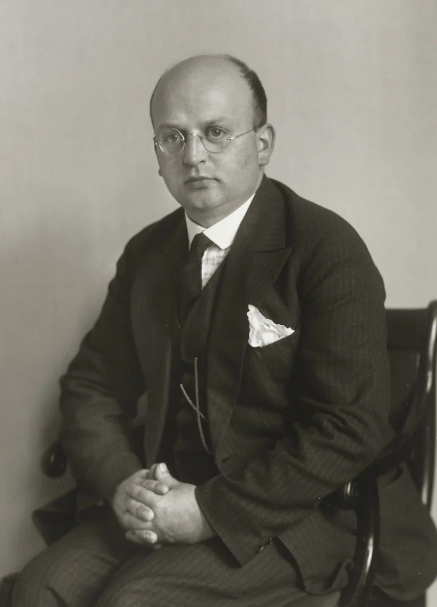Music Publisher by August Sander, photograph, 1926