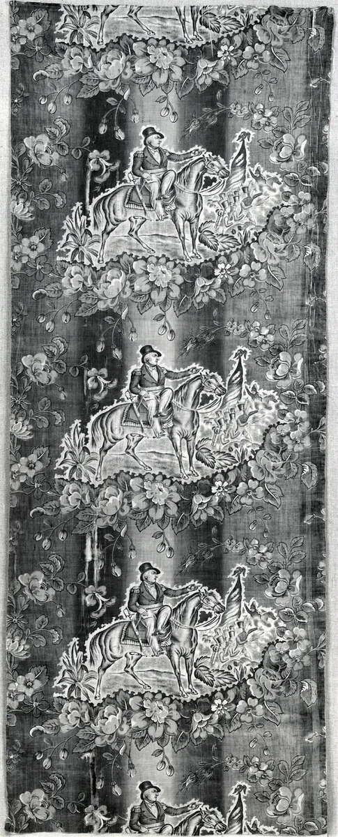 Panel (Furnishing Fabric) by United States, textile, 1848