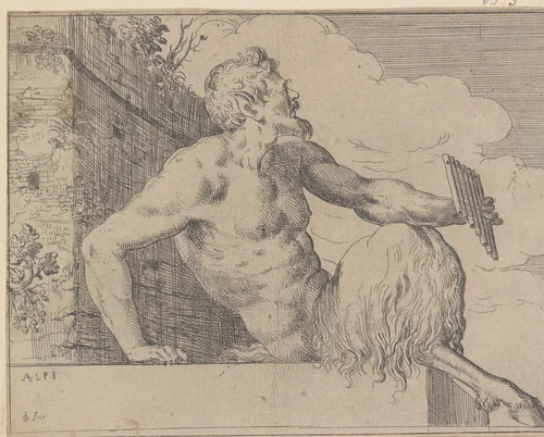 Pan by Unknown, print, 1583-1638