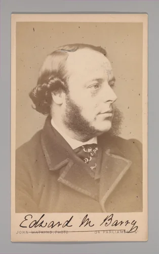 [Edward Middleton Barry] by John and Charles Watkins, photograph, 1860-1869