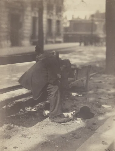 Dormeur by Eugène Atget, photograph, 1899