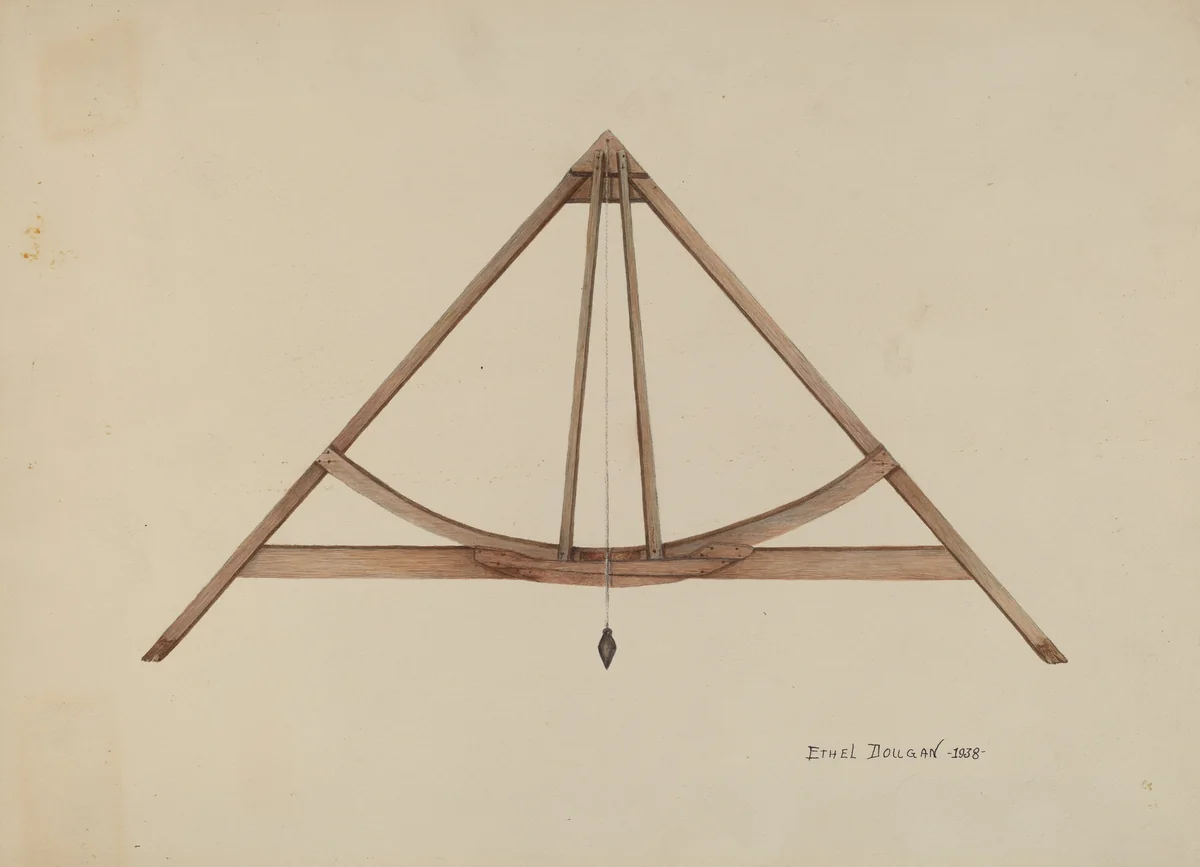 Road Level by Ethel Dougan, index of american design, 1938